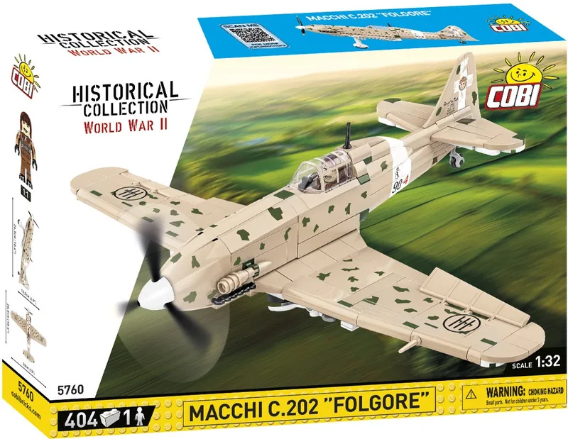 5760 Macchi C.202 "Folgore" från COBI – produktbild
