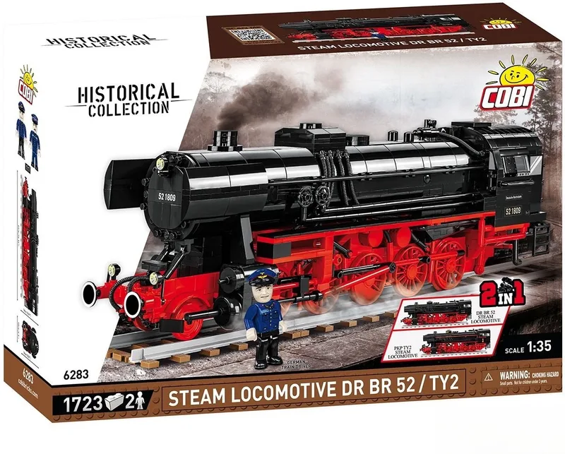 6283 DR BR 52/TY2 Steam Locomotive by COBI – product photo