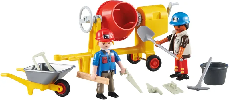 6339 2 Bauarbeiter fra Playmobil – produktbillede