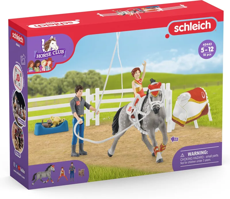 42443 HORSE CLUB Mia's vaulting riding set by Schleich – product photo