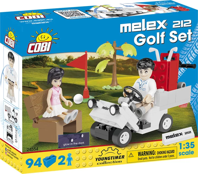 24554 Melex 212 Golf Set fra COBI – miljøbillede