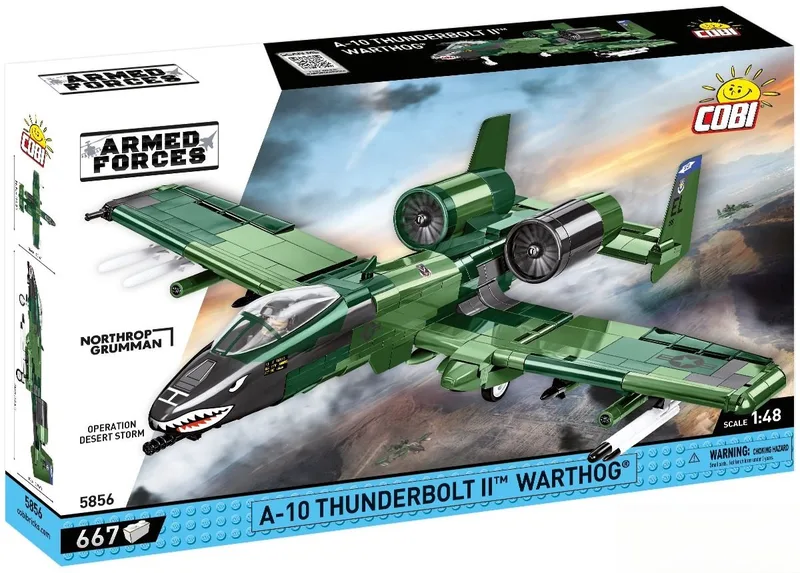 5856 A-10 Thunderbolt II Warthog by COBI – product photo