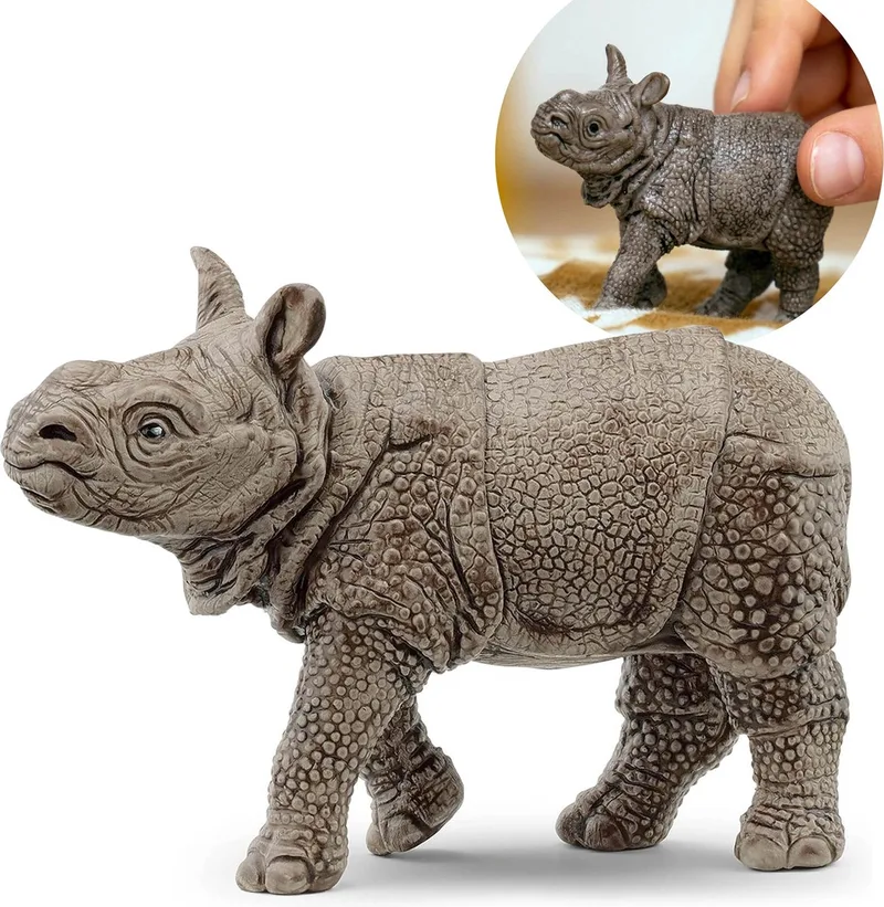 14860 Indian Rhinoceros Baby de Schleich – photo du produit