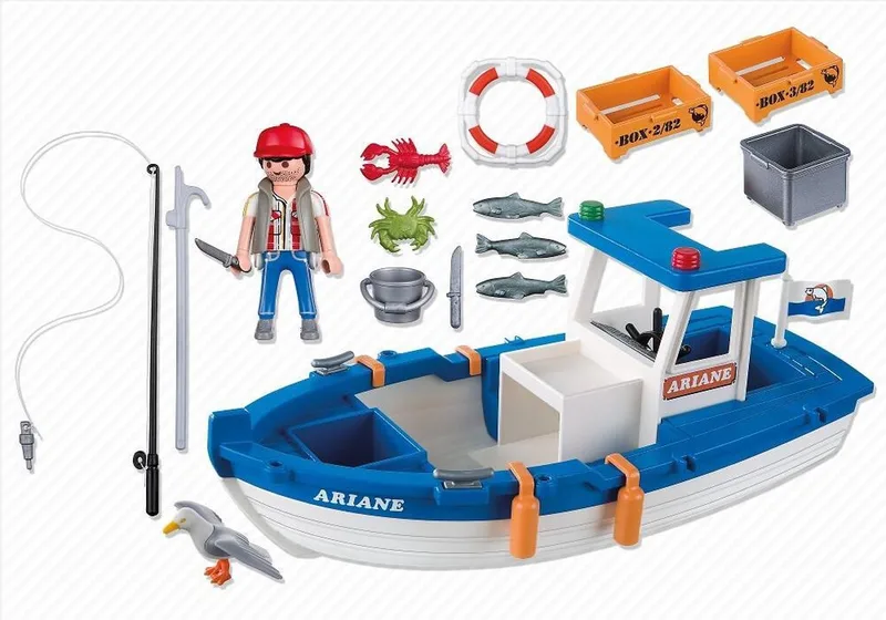 5131 Fischkutter de Playmobil – photo du produit