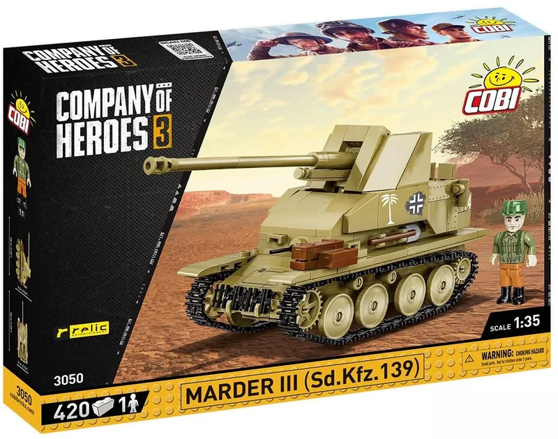 3050 Marder III Sd.Kfz.139 de COBI – photo du produit
