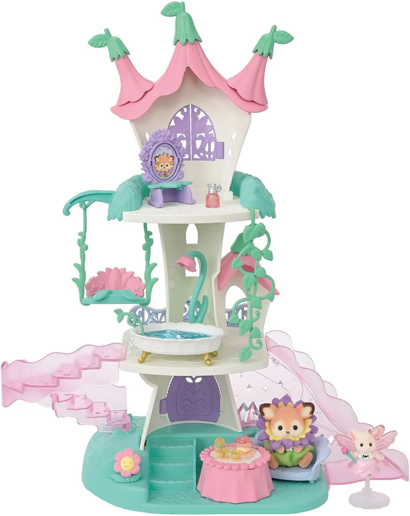 5858 Magischer Märchenturm mit Figuren fra Sylvanian Families – produktbillede