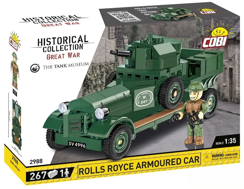 2988 Rolls-Royce Armoured Car 1920 Pattern Mk I by COBI – product photo