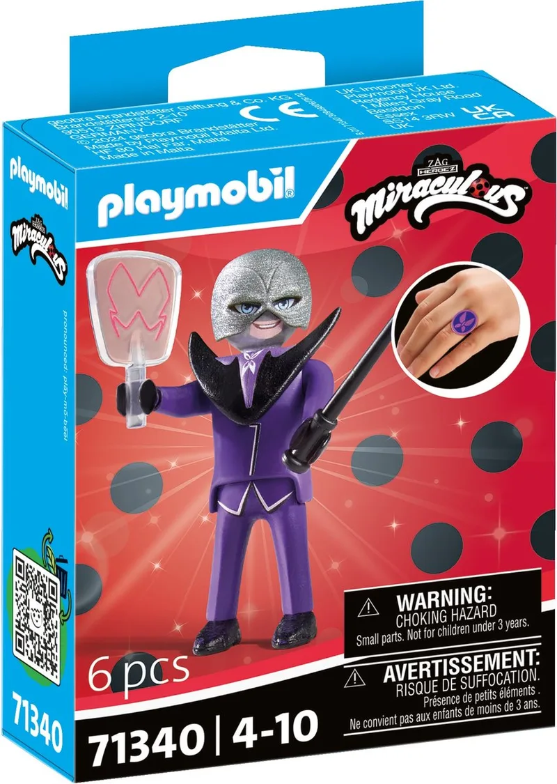 71340 Miraculous: Hawk Moth fra Playmobil – miljøbillede