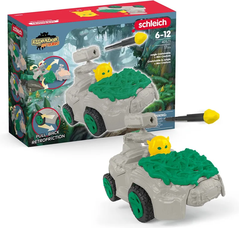 42671 Jungle CrashMobile with Mini Creature by Schleich – product photo