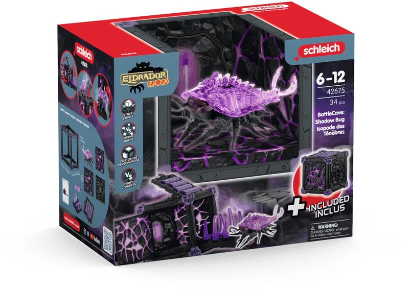 42675 BattleCave Shadow Bug de Schleich – photo du produit