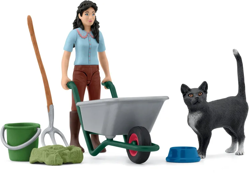 42747 Mucking & Grooming Playset by Schleich – product photo
