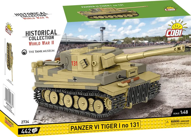 2734 Panzer VI Tiger I no 131 de COBI – photo d’ambiance