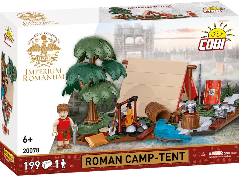 20078 Roman legionnaires' tent fra COBI – miljøbillede