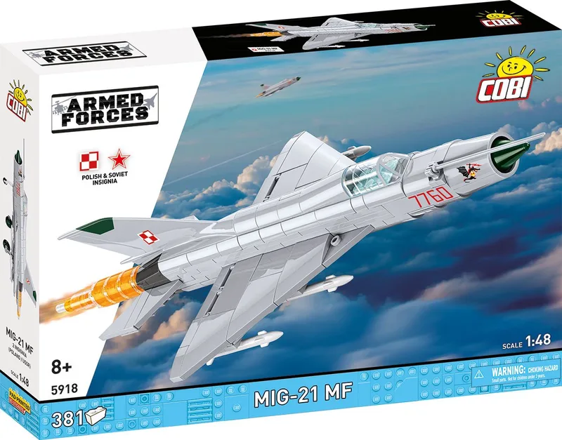 5918 MiG-21MF fra COBI – miljøbillede