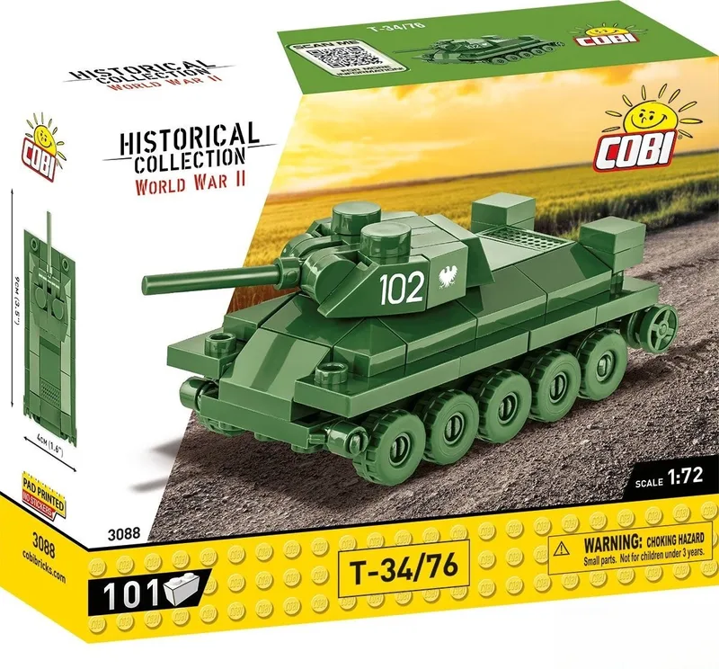 3088 T-34/76 by COBI – interior photo
