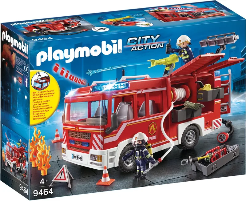 9464 Feuerwehr-Rüstfahrzeug by Playmobil – interior photo