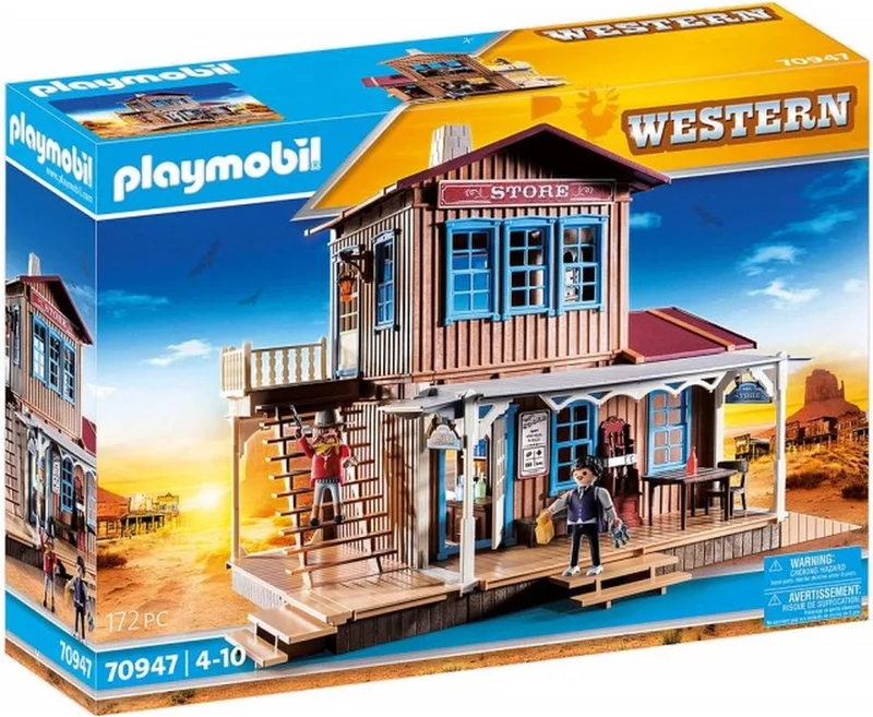 70947 Westernladen m. Wohnung by Playmobil – product photo