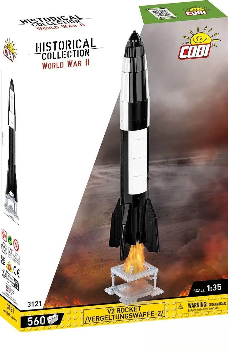 3121 V2 Rocket (Vergeltungswaffe-2) de COBI – photo d’ambiance