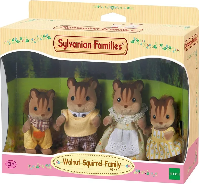 4172 Walnuss Eichhörnchen Familie de Sylvanian Families – photo d’ambiance