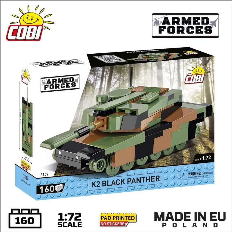 3107 K2 Black Panther de COBI – photo d’ambiance