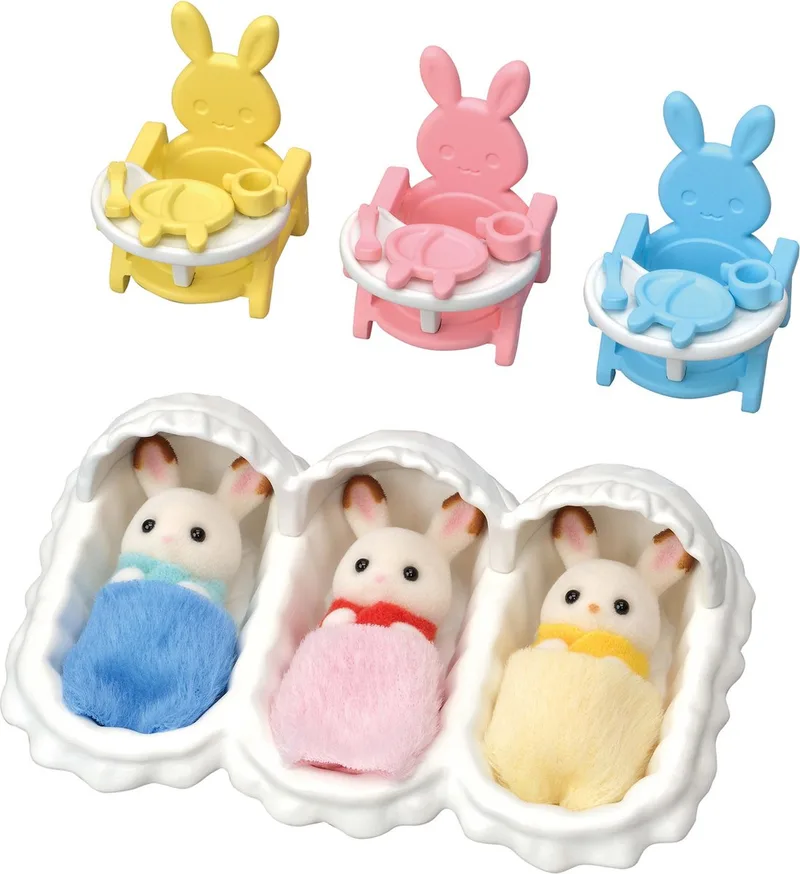 5532 Erstausstattung für Drillinge fra Sylvanian Families – produktbillede