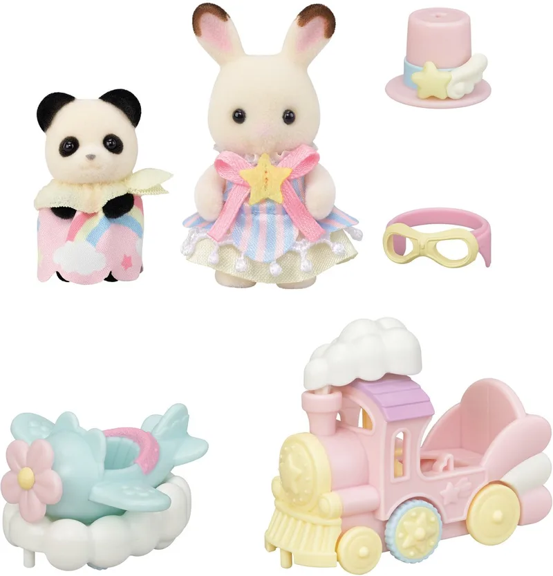 5819 Freizeitpark Spielset Zugfahrt från Sylvanian Families – produktbild