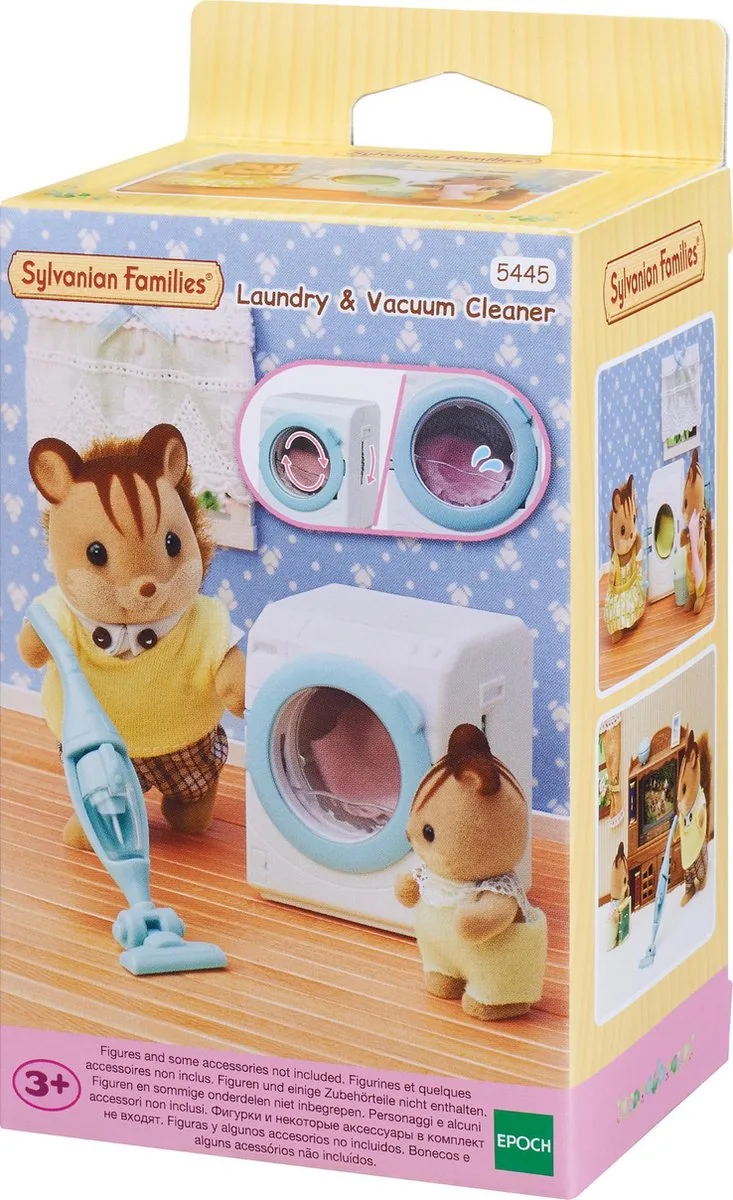 5445 Waschmaschine & Staubsauger fra Sylvanian Families – miljøbillede