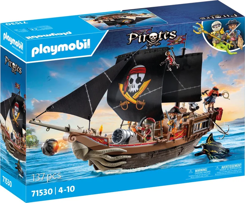 71530 Großes Piratenschiff de Playmobil – photo d’ambiance