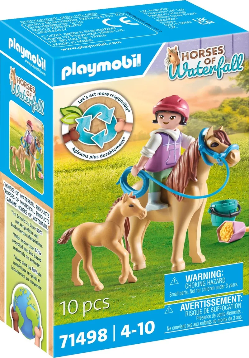 71498 Kind mit Pony und Fohlen by Playmobil – interior photo