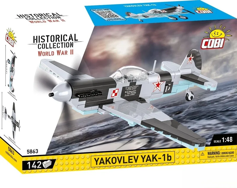 5863 Yakovlev Yak-1b by COBI – interior photo