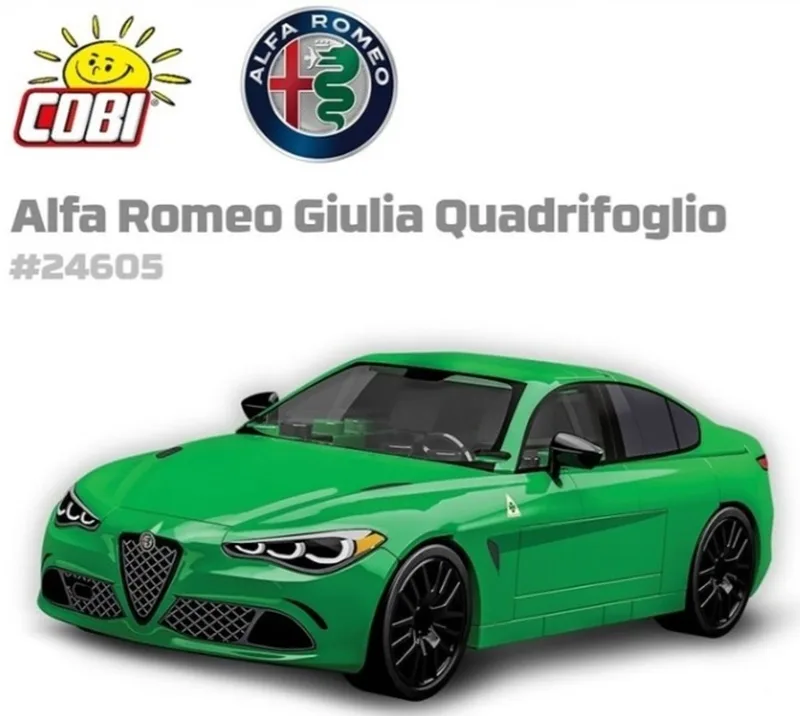 24605 Giulia Quadrifoglio fra COBI – produktbillede