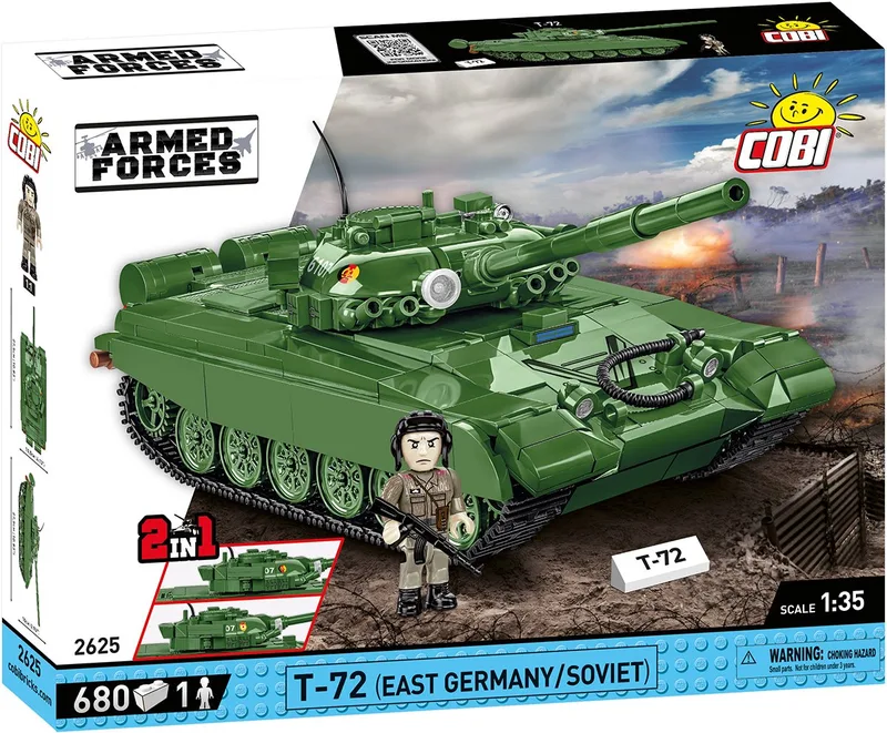 2625 T-72 (East Germany/Soviet) de COBI – photo du produit