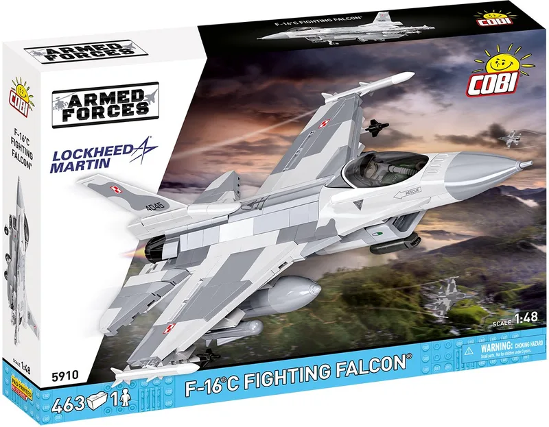 5910 F-16C Fighting Falcon fra COBI – produktbillede