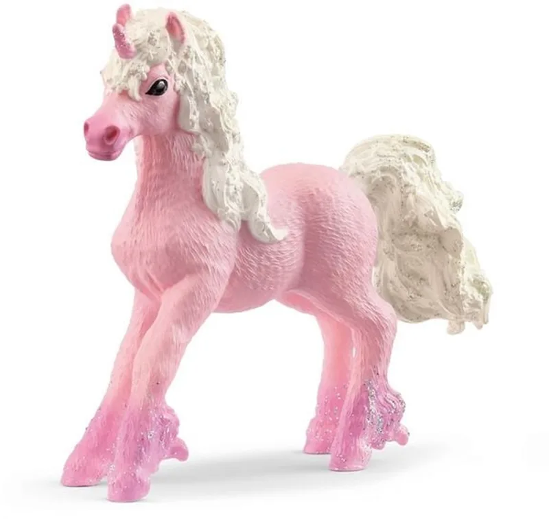 70832 Flower Unicorn Foal fra Schleich – produktbillede