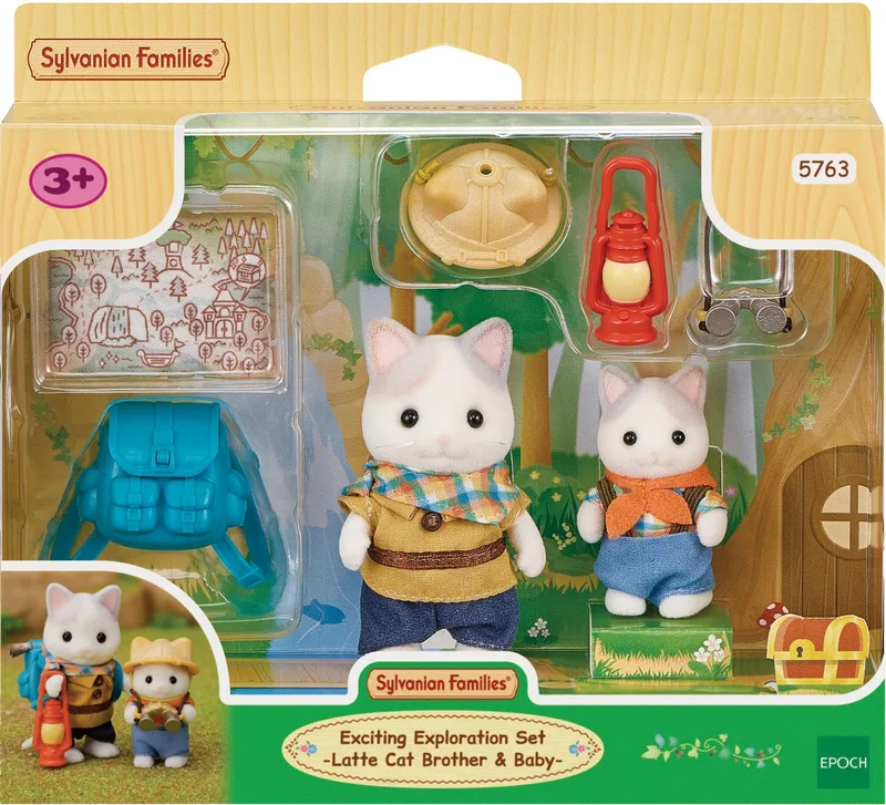 5763 Abenteuer Entdecker Set mit zwei Figuren fra Sylvanian Families – miljøbillede