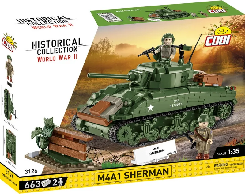 3126 M4A1 Sherman de COBI – photo d’ambiance