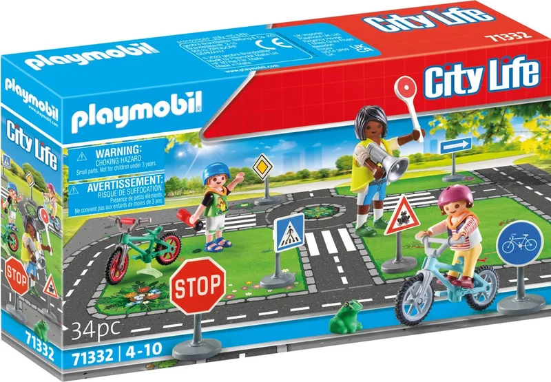 71332 Fahrradparcours fra Playmobil – miljøbillede