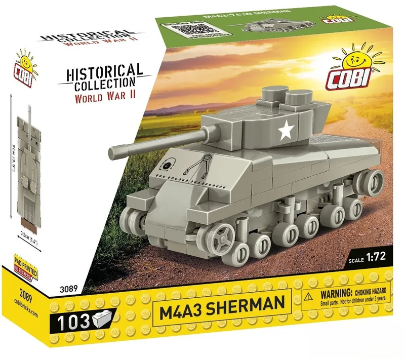 3089 M4A3 Sherman de COBI – photo du produit