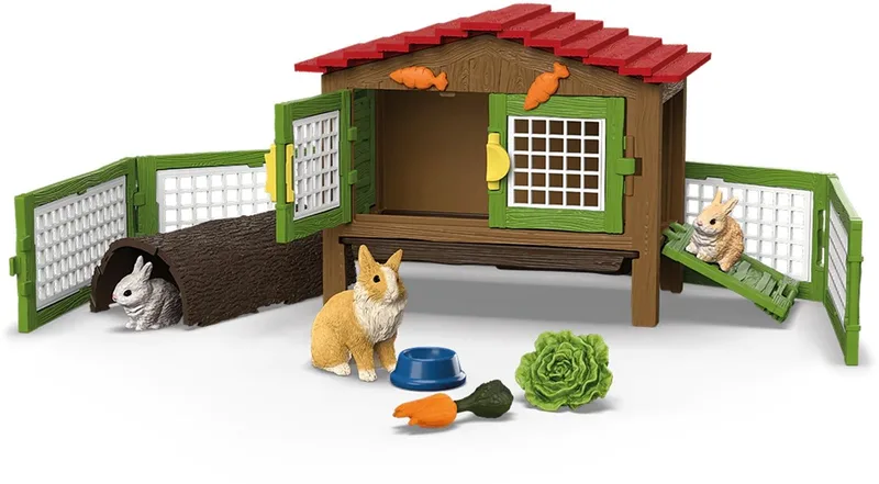 42728 Rabbit hutch de Schleich – photo du produit