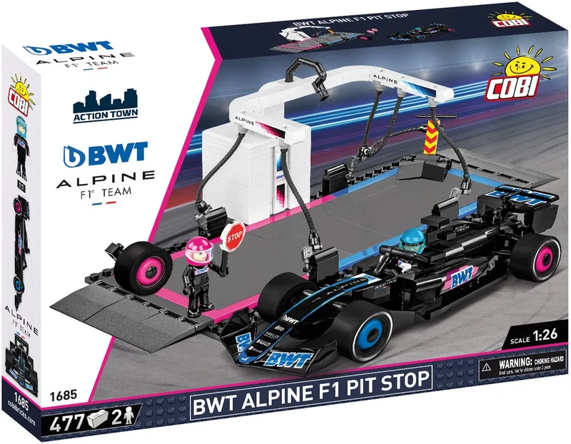 1685 BWT Alpine F1 Pit Stop by COBI – product photo