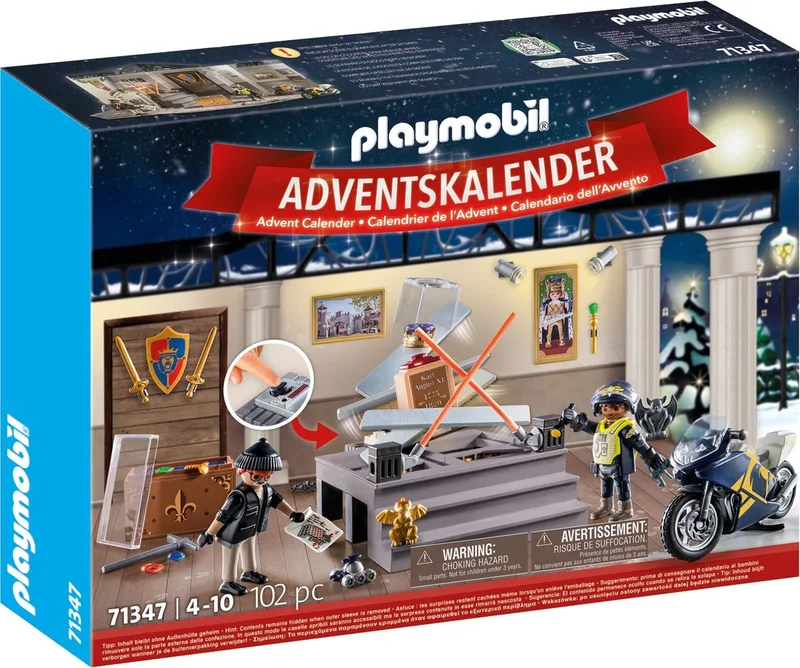 71347 Adventskalender Polizei Museumsdiebstahl fra Playmobil – miljøbillede