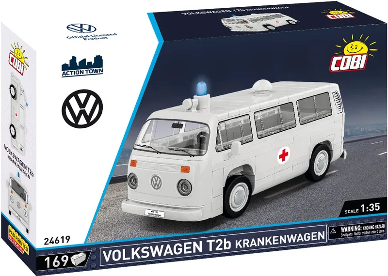 24619 Volkswagen T2b Krankenwagen by COBI – product photo