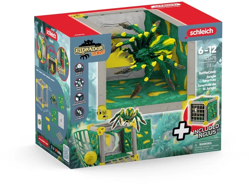 42678 BattleCave Jungle Tarantula de Schleich – photo du produit