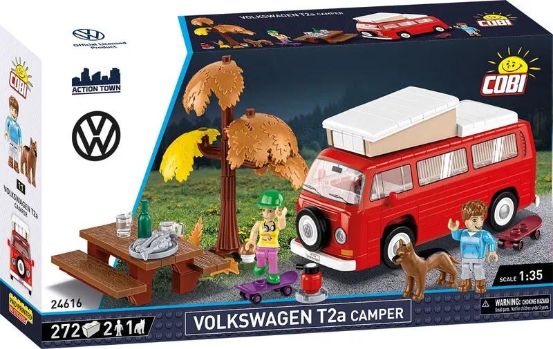 24616 Volkswagen T2a Camper fra COBI – miljøbillede