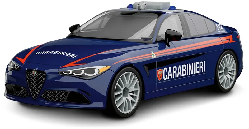 24654 Giulia Quadrifoglio Carabinieri by COBI – product photo