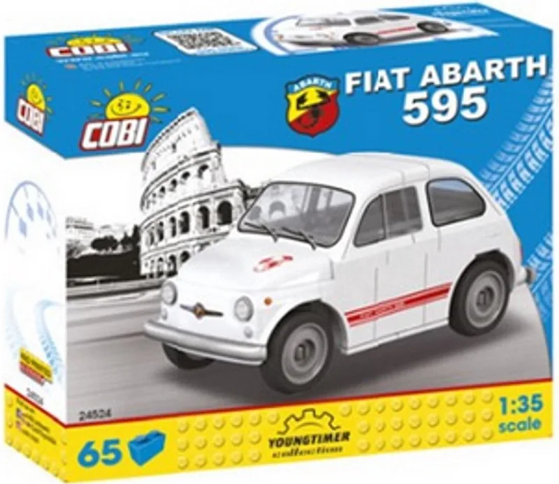 24524 1965 Fiat Abarth 595 by COBI – product photo