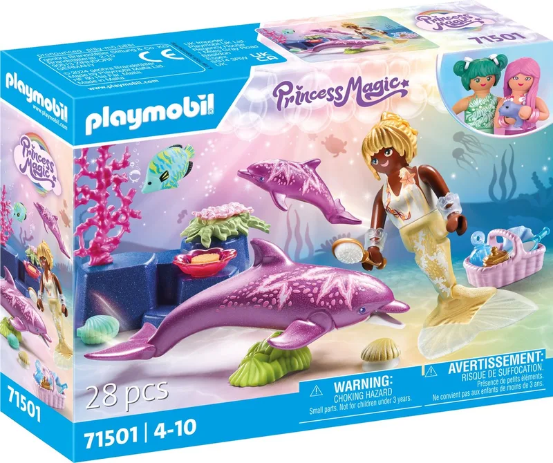 71501 Meerjungfrau mit Delfinen fra Playmobil – miljøbillede