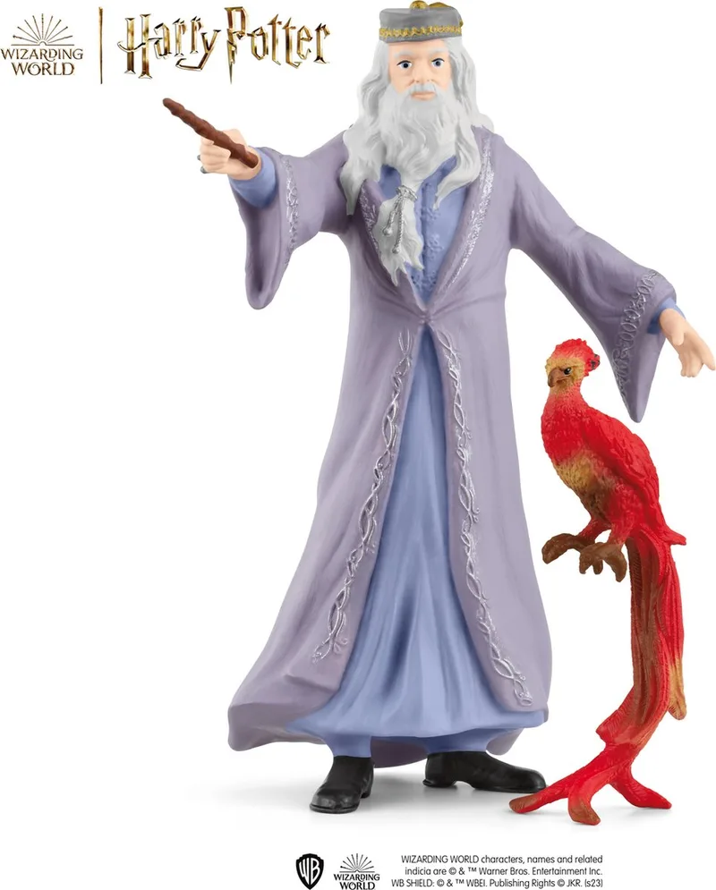 42637 Albus Dumbledore™ & Fawkes™ de Schleich – photo du produit