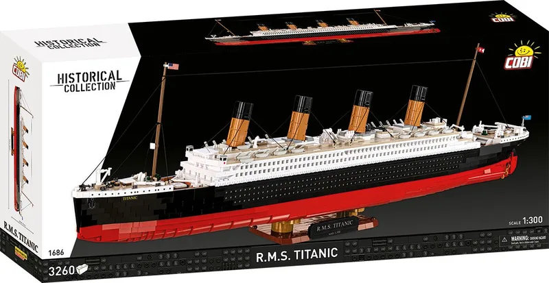 1686 RMS Titanic 1:300 by COBI – interior photo