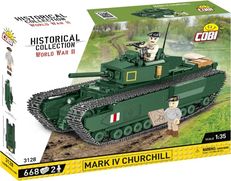 3128 Mark IV Churchill från COBI – miljöbild